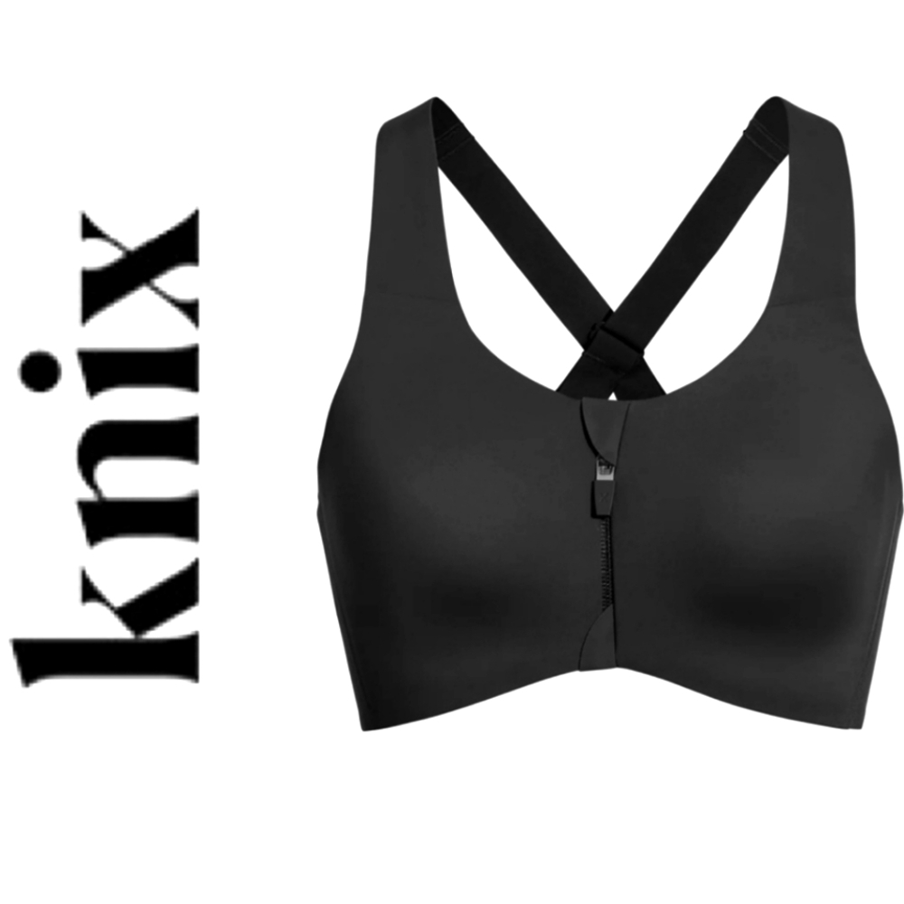(M)Knix Catalyst Front Zip Sports Bra🛍 Sz M
